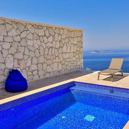 Kalkan 1 Bedroom Seaview Villa 9298